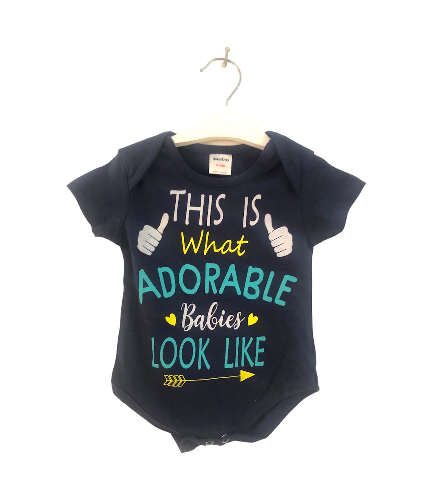 3-6 Months: Adorable Baby Bodysuit