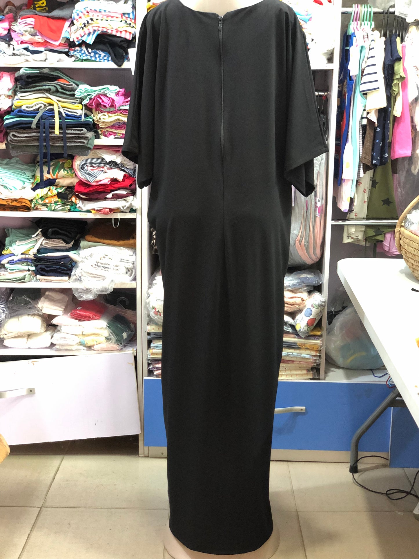 Black Dress With Pattern