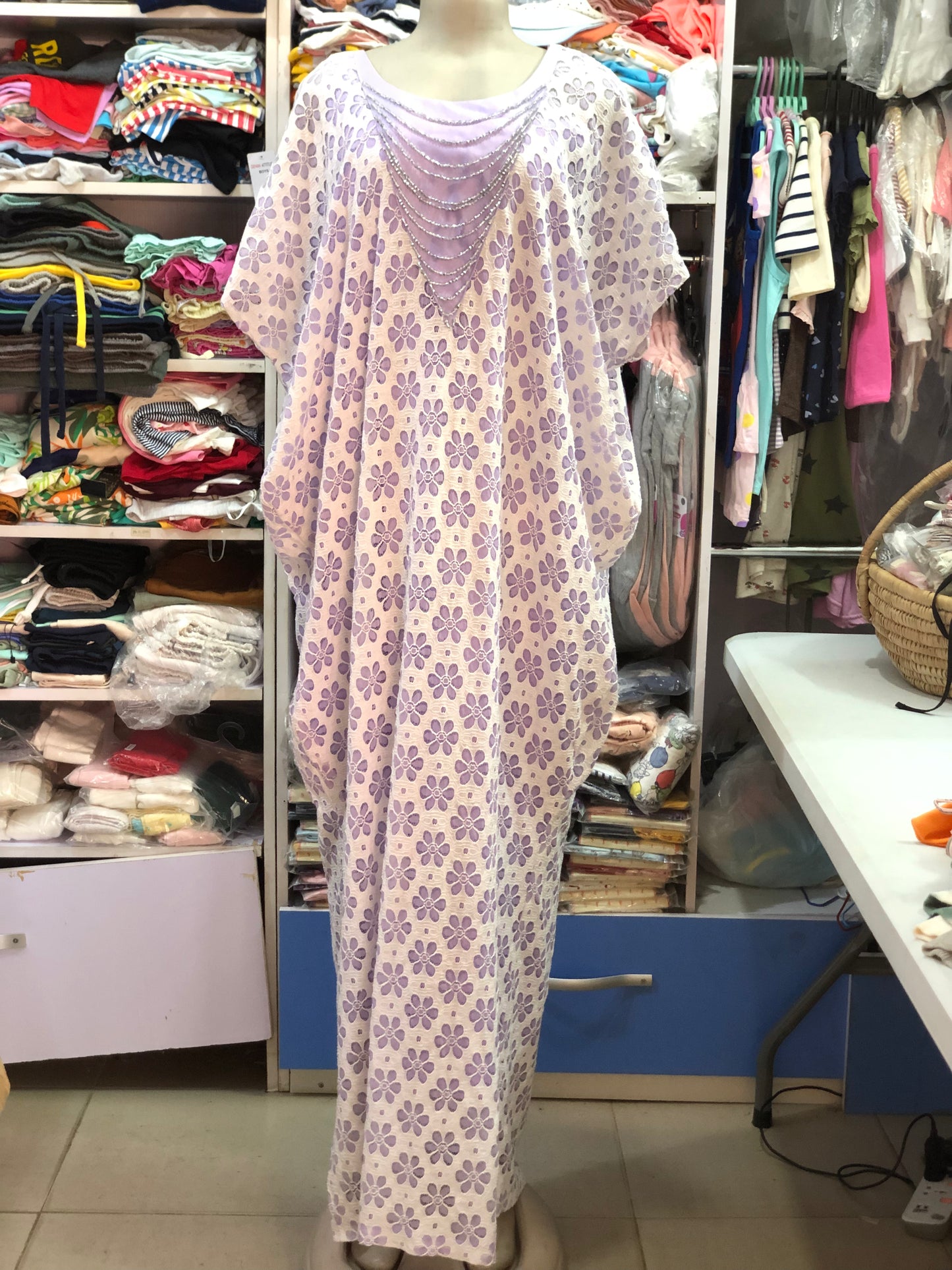 Lilac Lace Dress